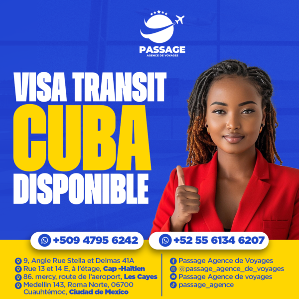 Visa transit Cuba